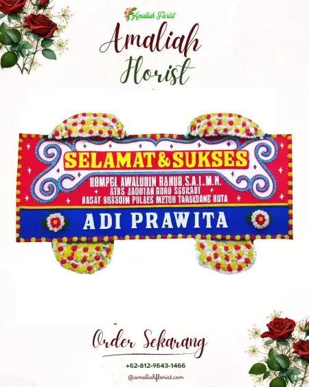 Papan Bunga Ucapan Selamat Ngemplakseneng